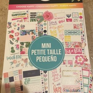 Happy planner Choose Happy mini size sticker book